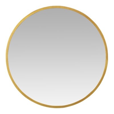 Modern Round Wall Mirror - Image 0