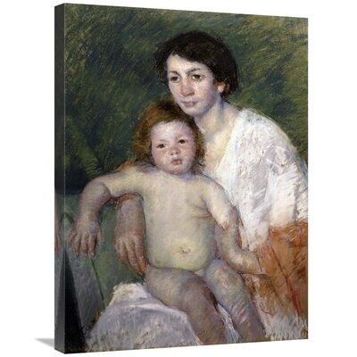 'After The Baby's Bath' by Mary Cassatt Print on Canvas - Image 0