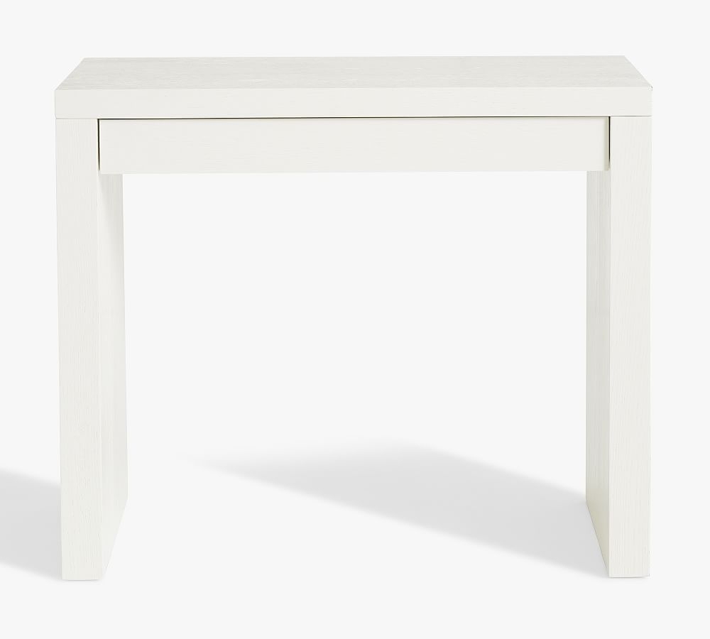 Dillon 36" Writing Desk with Drawer, Montauk White - Image 0