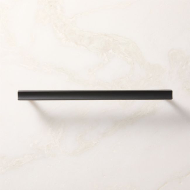 Colton Angled Black Handle 8" - Image 0
