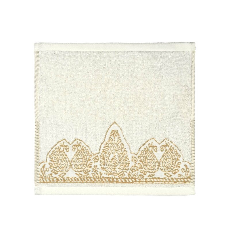 John Robshaw Nadir Pearl 100% Cotton Washcloth - Image 0