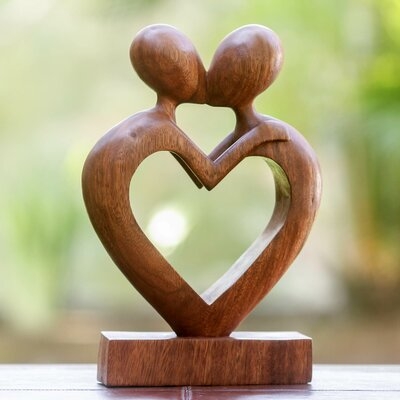 McVeytown Love Flows Wood Figurine - Image 0