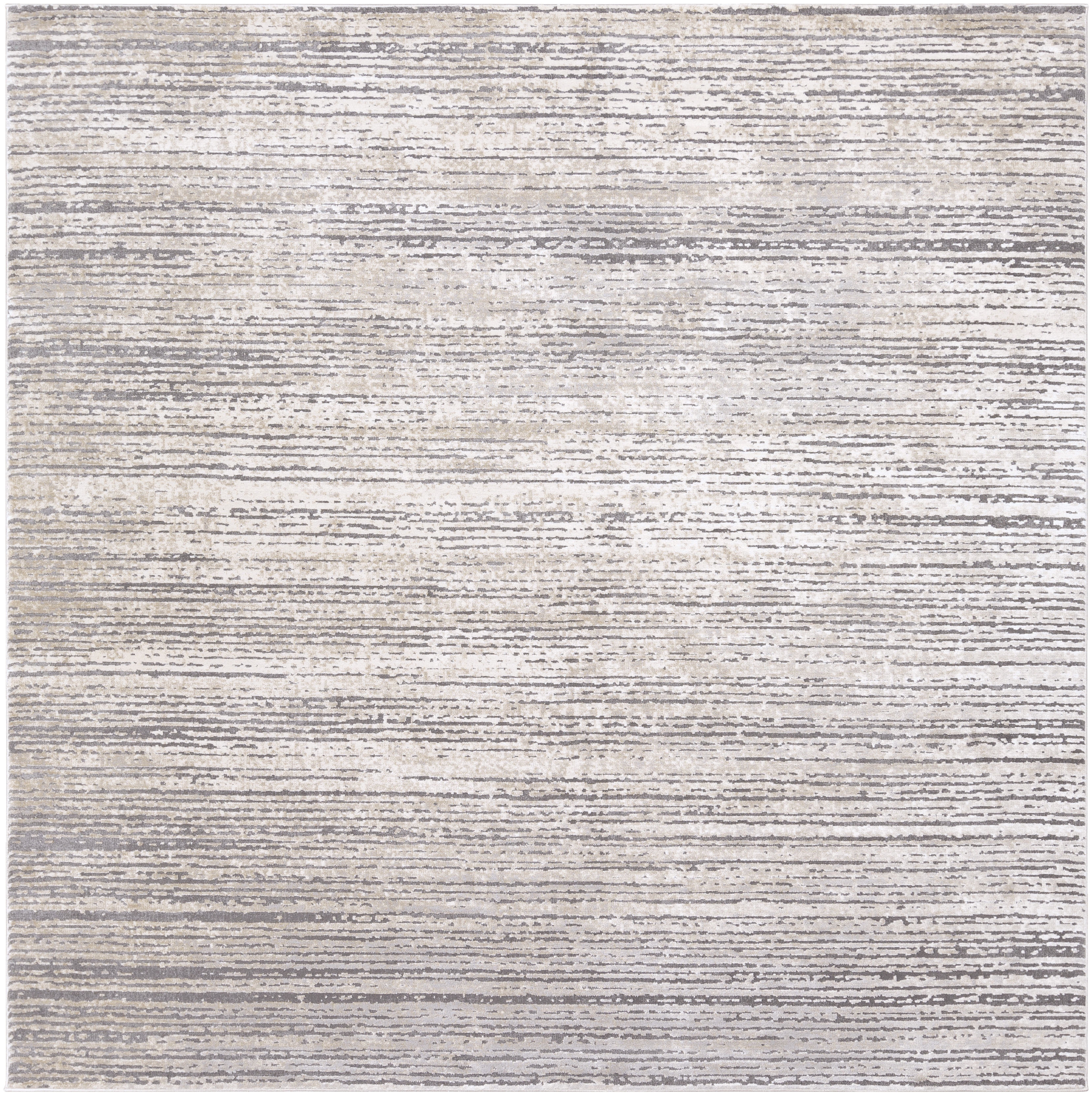 Livabliss Tibetan Beige Indoor 7'10" x 7'10" Machine Woven Rug - Image 0