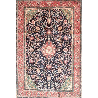 Oriental Red/Blue Area Rug - Image 0