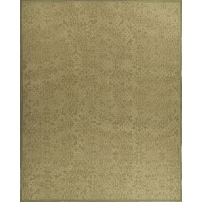Hand Knotted Wool Green Rug - Image 0