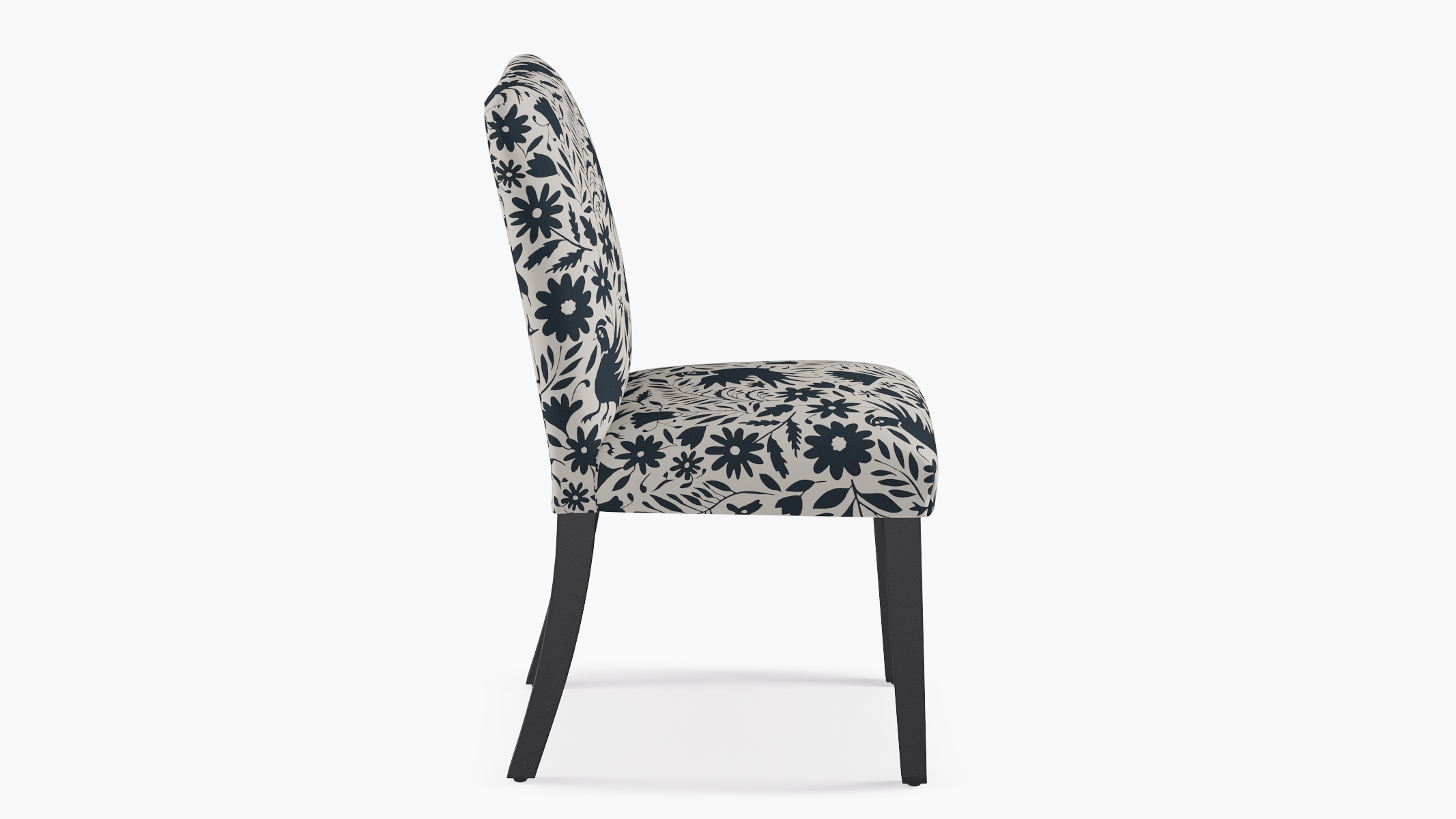 Classic Dining Chair, Ink Frida, Black - Image 2