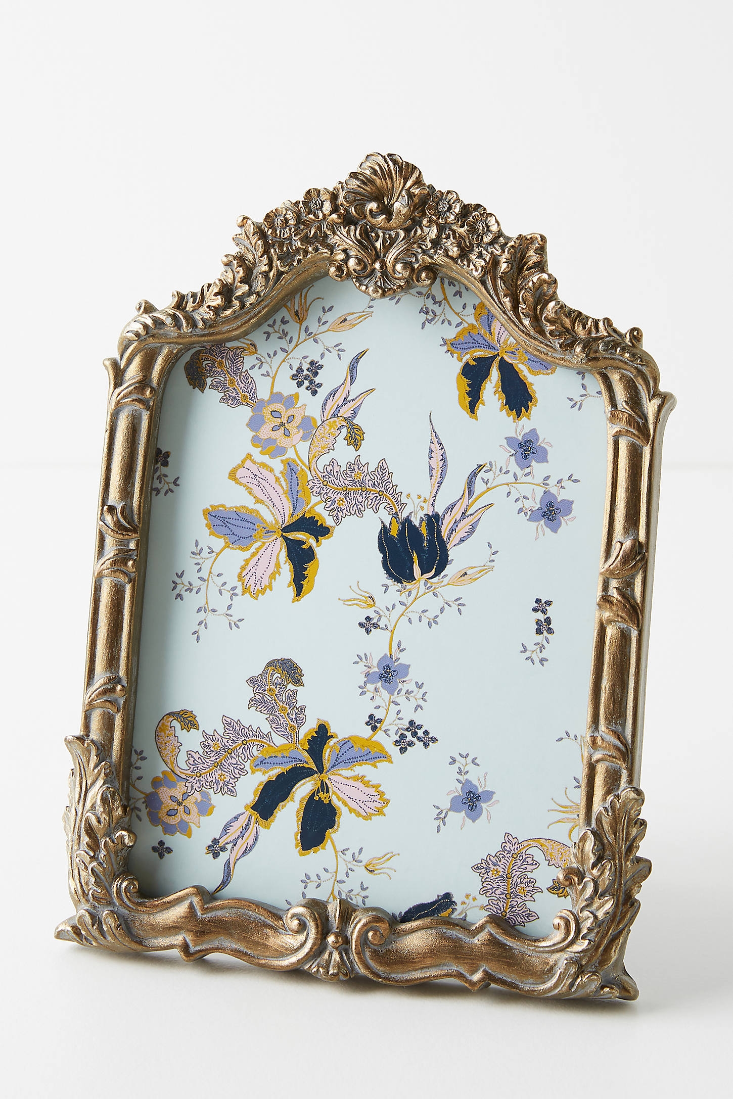 Victoria Frame By Anthropologie in Gold Size 5x7 - Image 0
