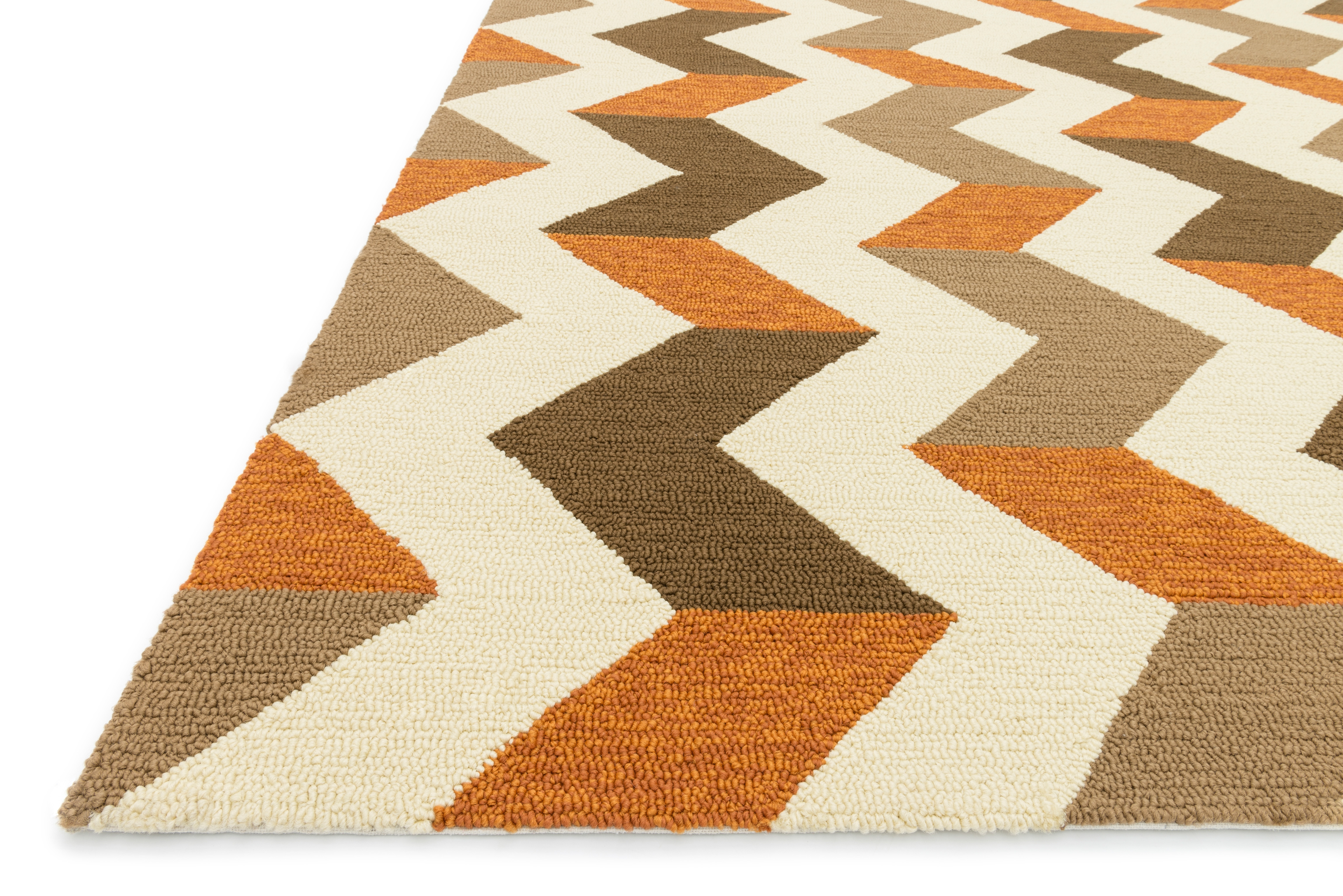 Loloi Palm Springs PM-03 Brown / Orange 9'-3" x 13' - Image 1