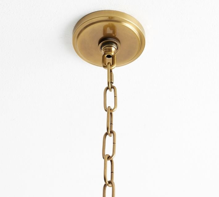 Lucca Chandelier, brass - Image 2