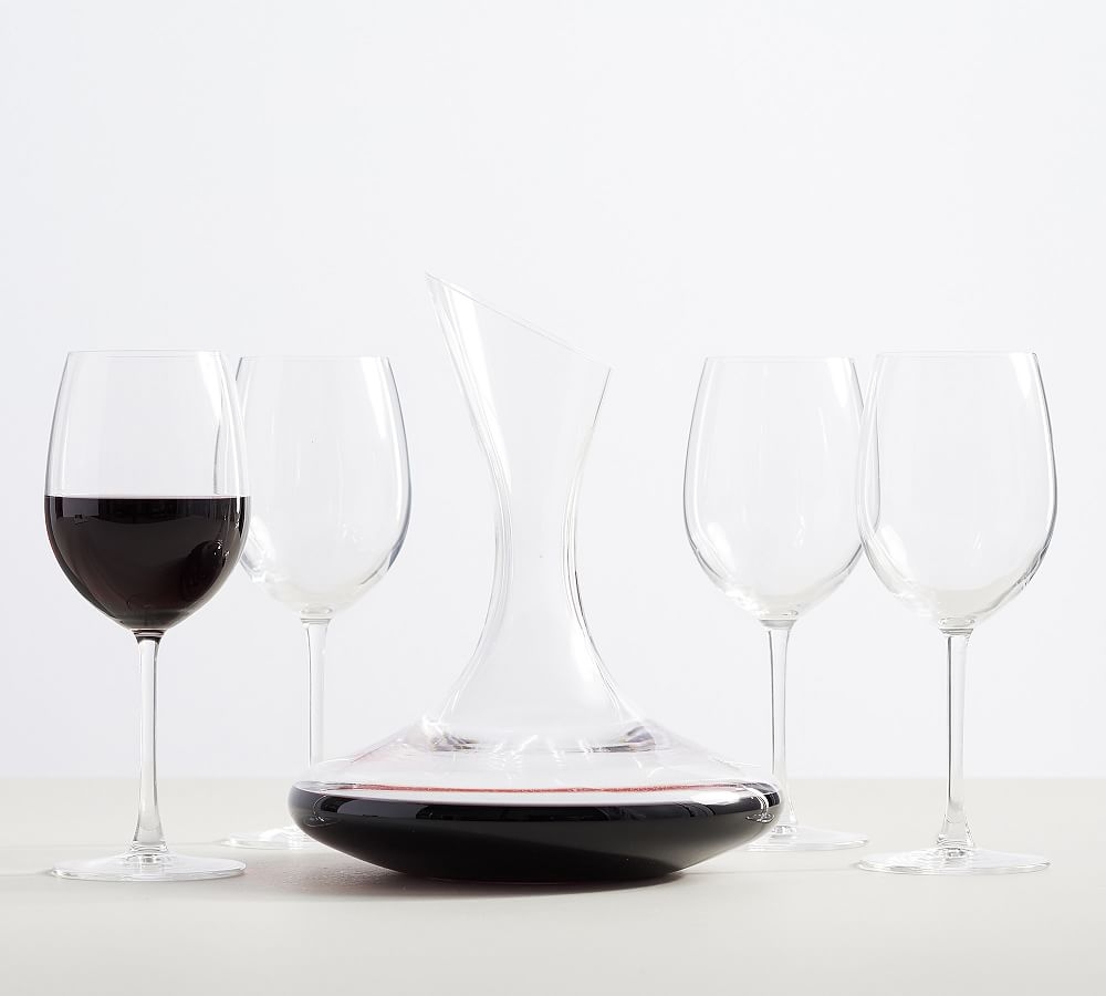 Wine Lovers 5-Piece Gift Set (Wine Decanter & 4 Wine Glasses) - Image 0