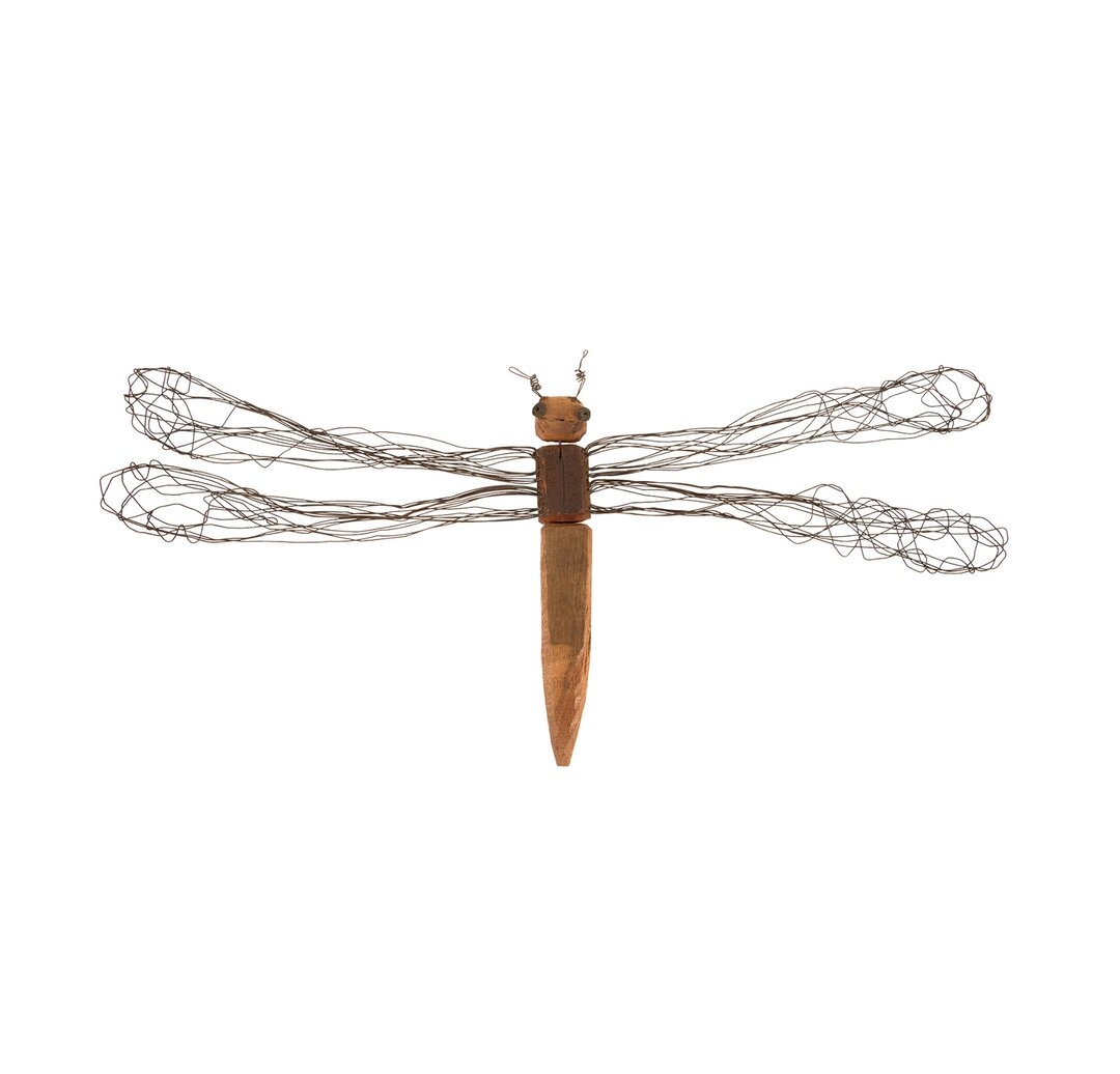 Phillips Collection Wire Wing Dragonfly Wall Décor - Image 0