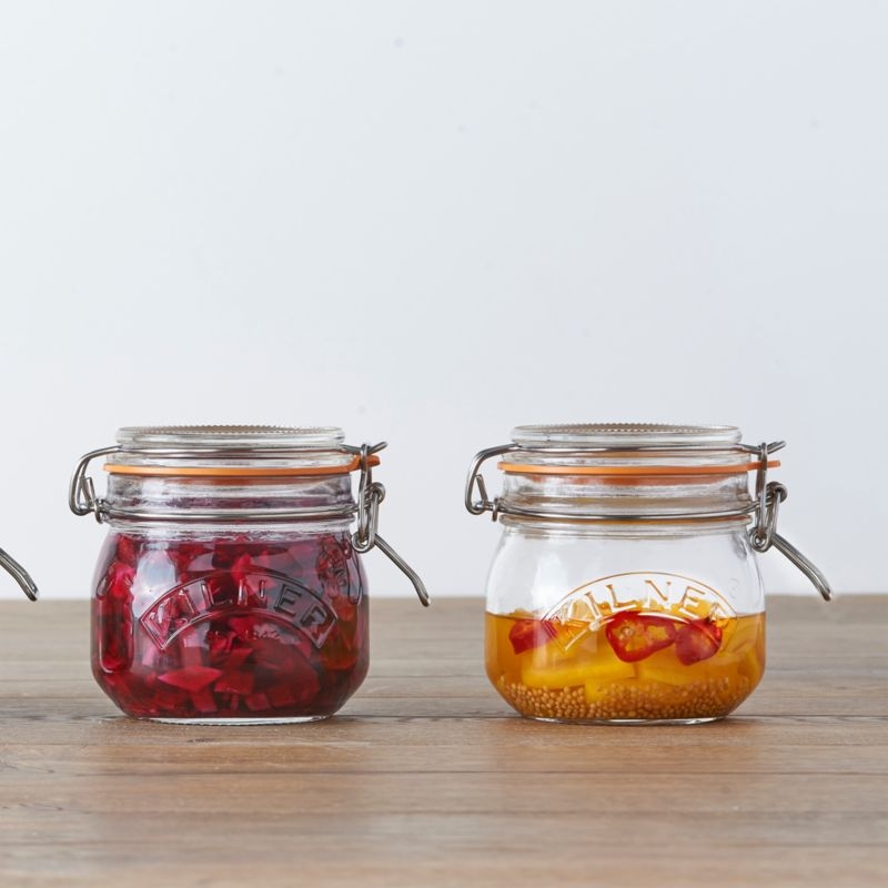 Kilner® 17-Oz.  Round Clip-Top Jars, Set of 6 - Image 6
