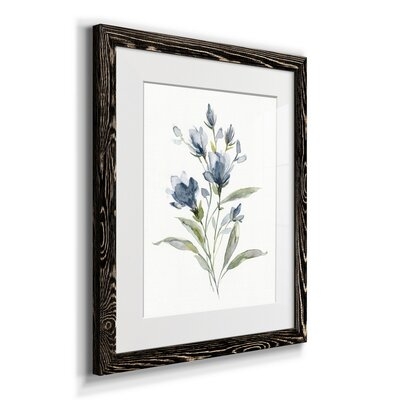 Linen Botanical IV-Premium Framed Print - Ready To Hang - Image 0