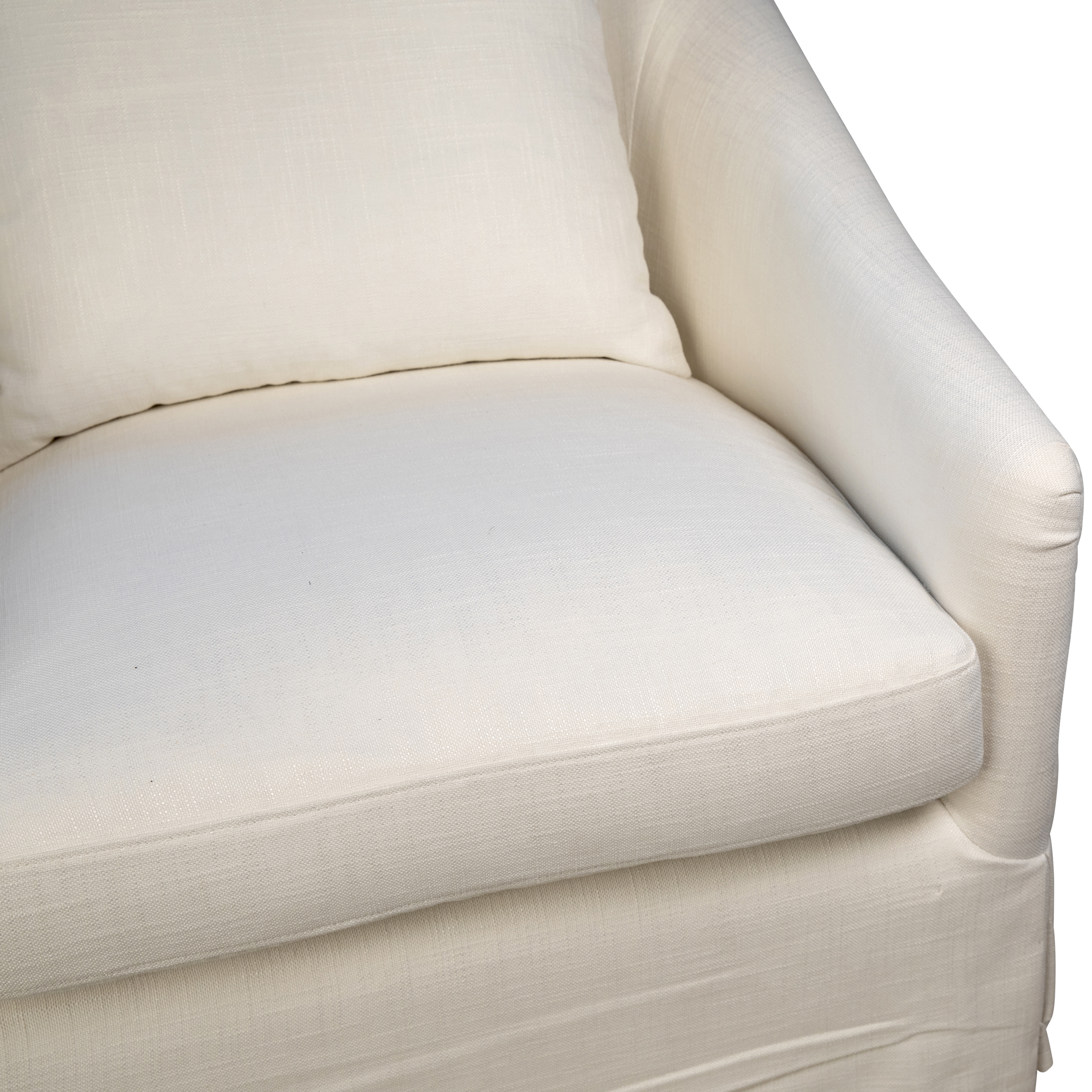 Laura Swivel Chair White - Image 1