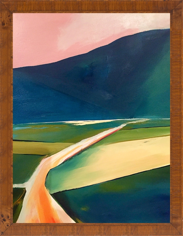 Sunset Road by Janet Bludau for Artfully Walls - Image 0