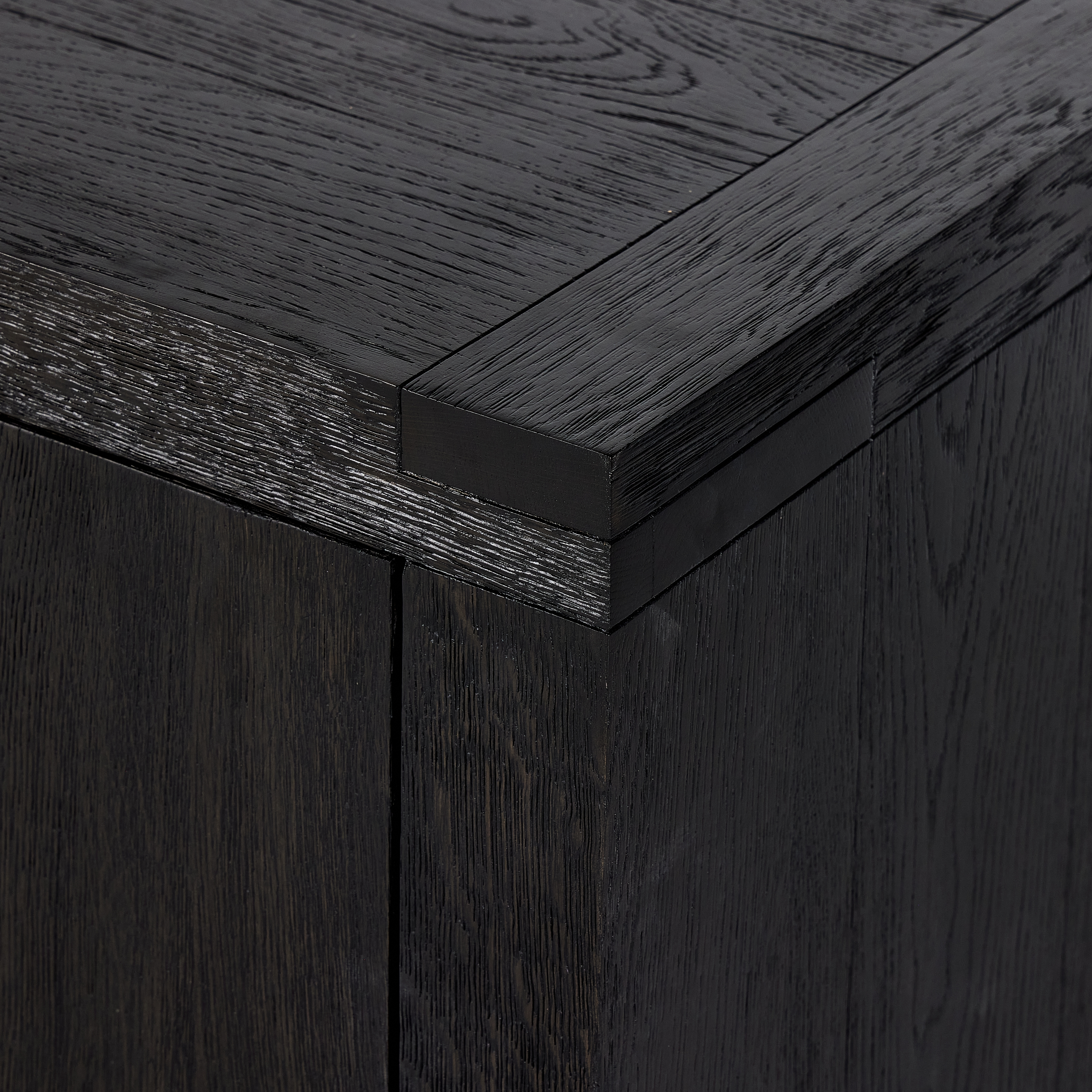 Warby Sideboard-Worn Black Oak - Image 8