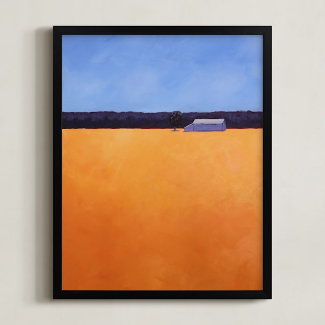Orange Wheat Limited Edition Fine Art Print 2 - Image 0
