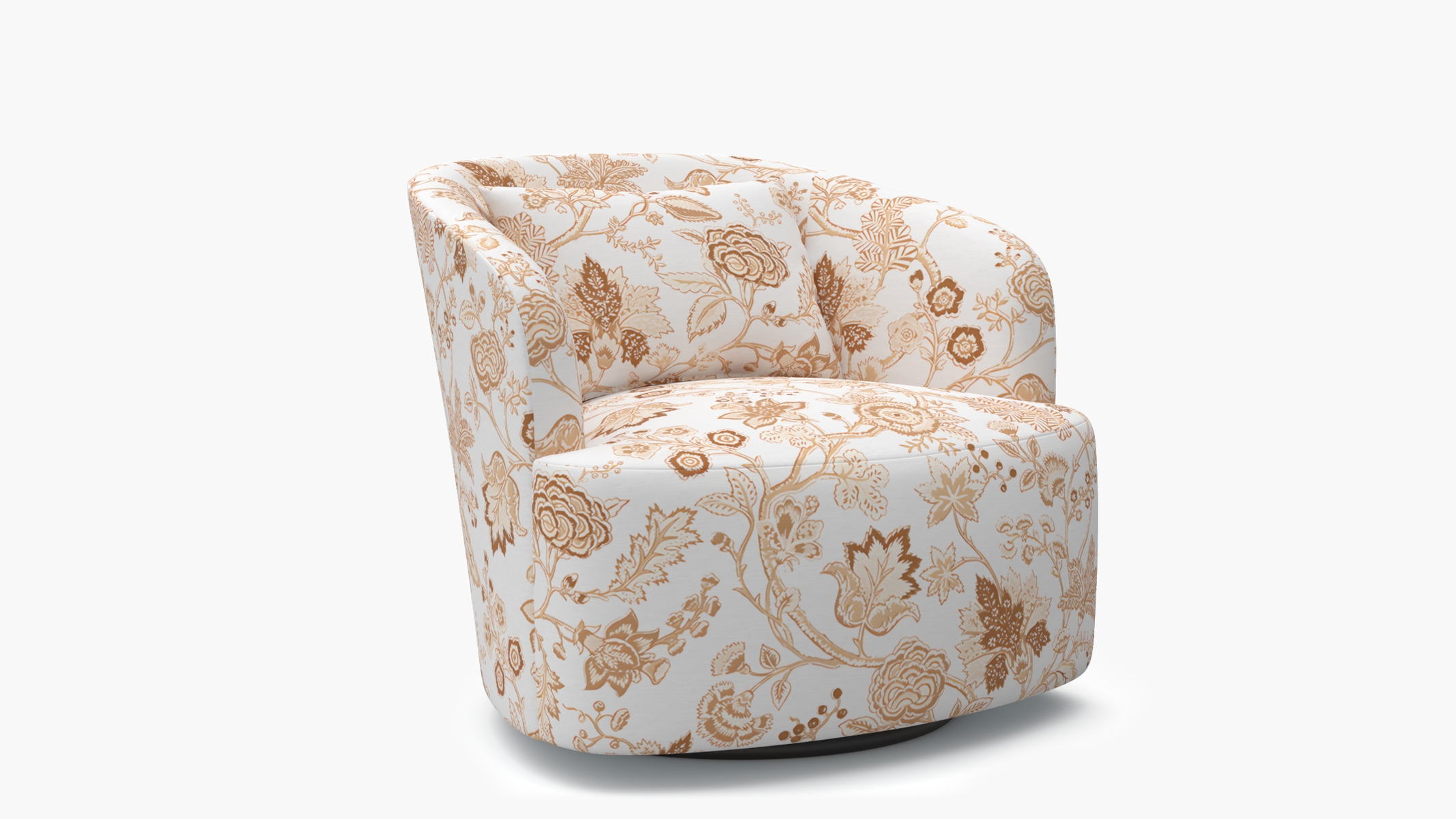 Deco Swivel Chair, Tawny La Vendee - Image 1