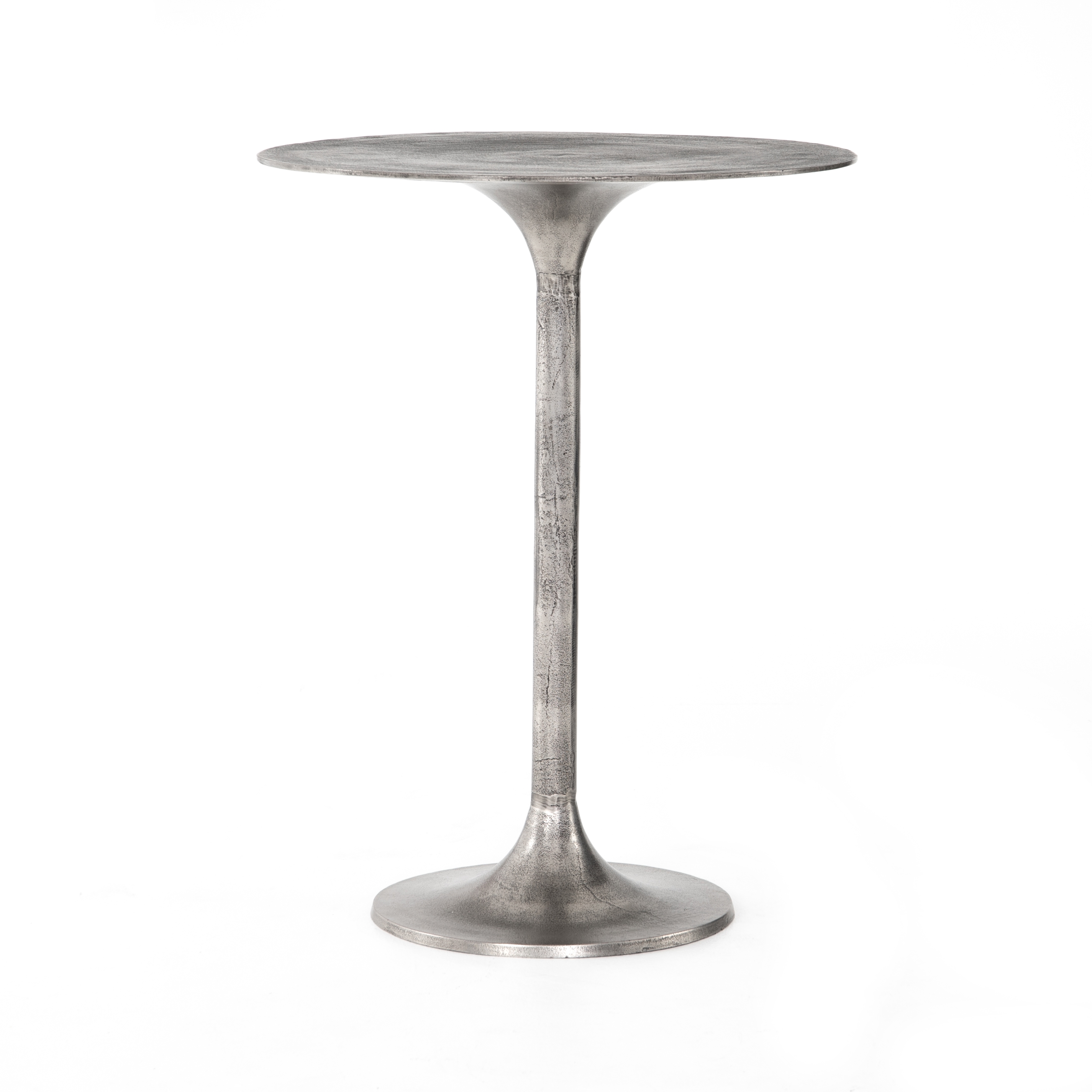 Simone Bar Table-Raw Antique Nickel - Image 0