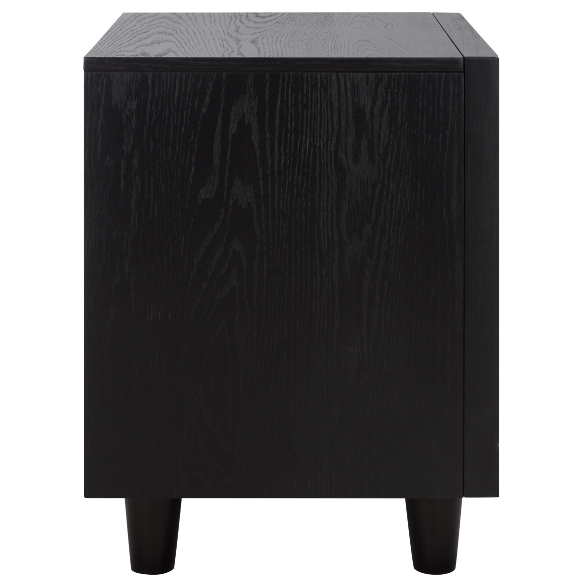 Akanksha 2 Drawer Nightstand - Black - Safavieh - Image 6