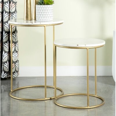 Sholto Marble Top Nesting Tables - Image 0