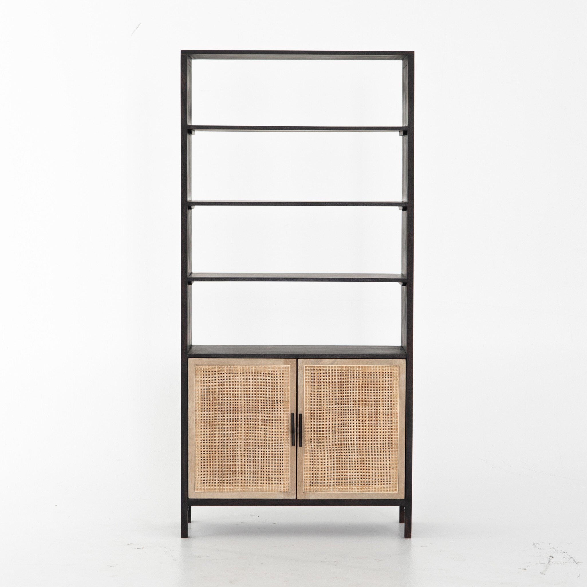 Caprice Bookshelf - Washed Black - Image 3