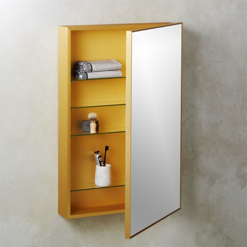 Infinity Brass Medicine Cabinet 24"x36" - Image 1
