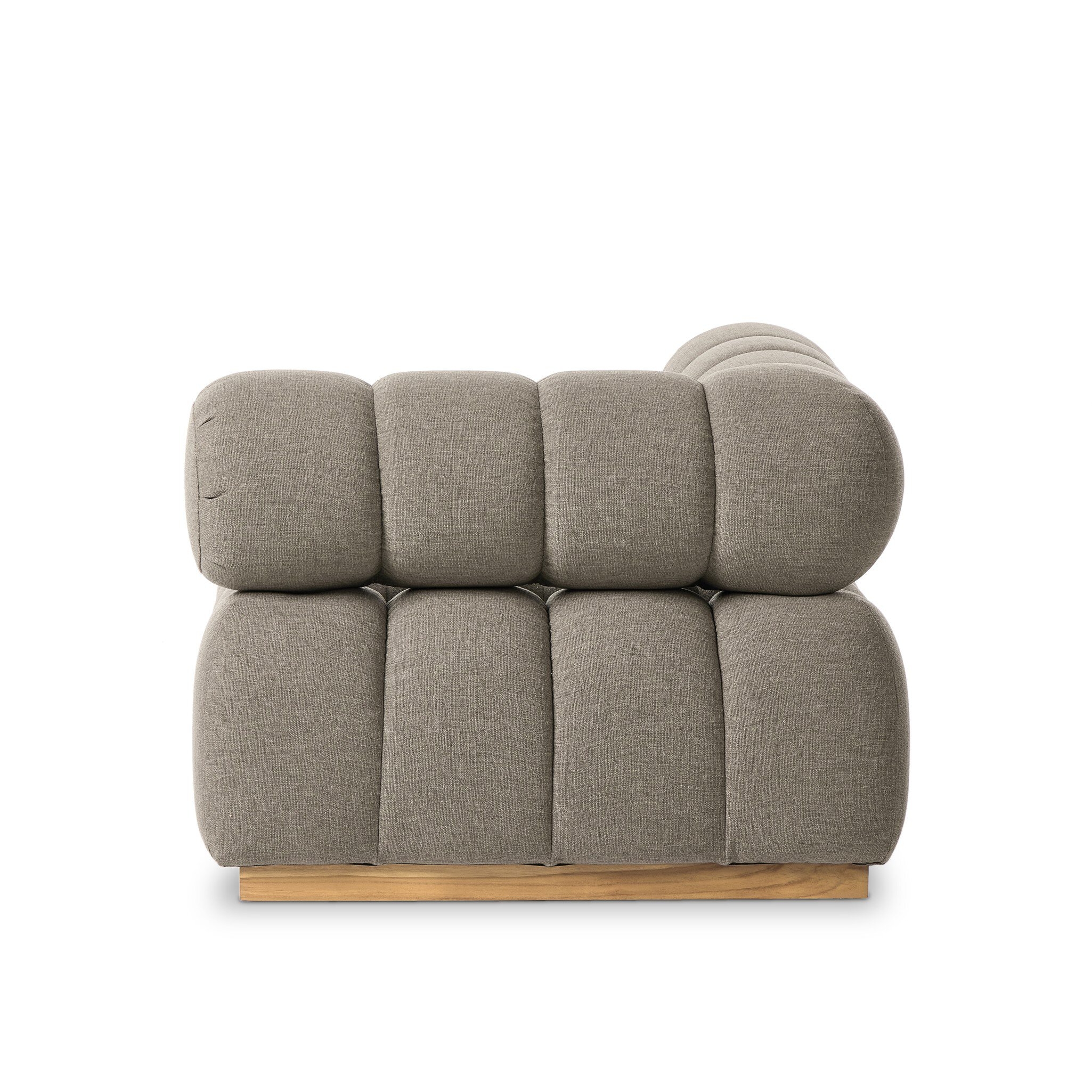 Build Your Own: Roma Outdoor Sectional - Alessi Fawn - Image 3