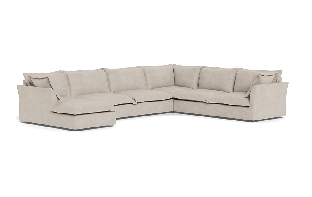 Skylar 4-Piece (5-Seat) Corner Sectional Sofa with Left Chaise - Image 1