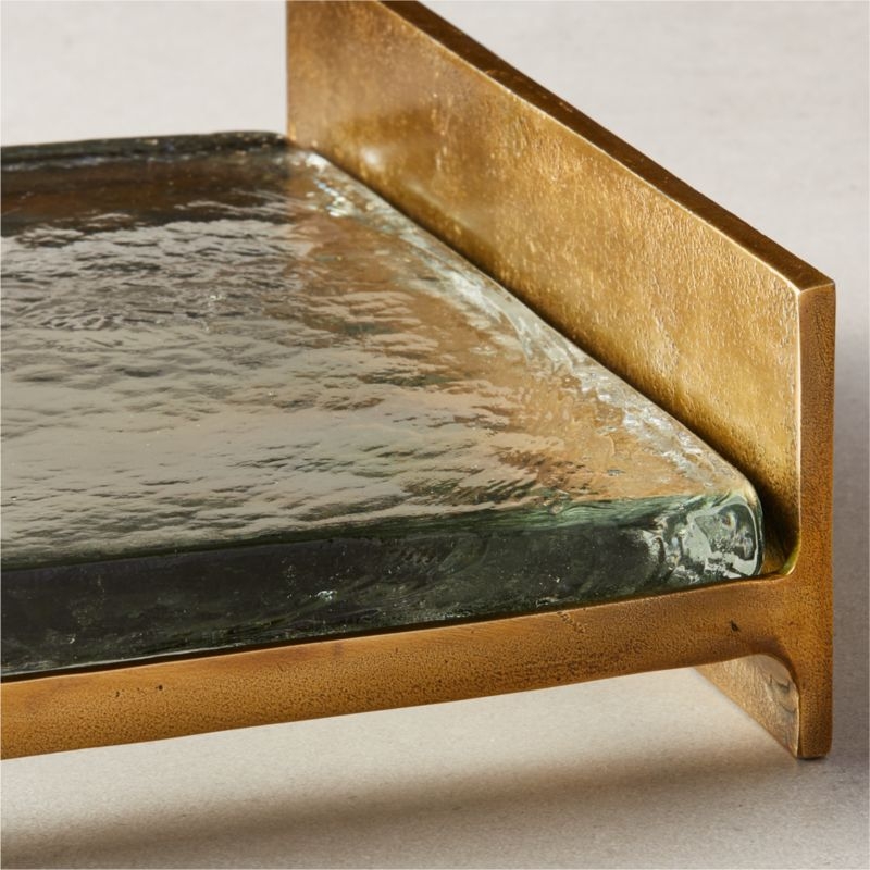 Vik Cast Glass Tray - Image 2