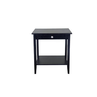 Kabamba Solid Wood End Table with Storage - Image 0