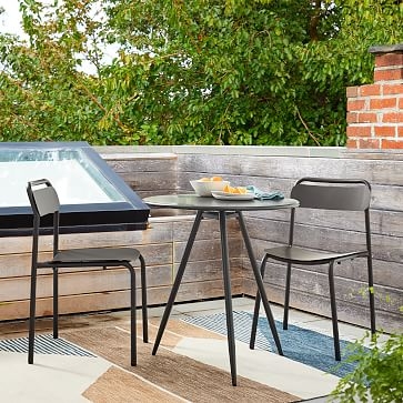 Wren Outdoor 28 in Bistro Table, Lush - Image 1