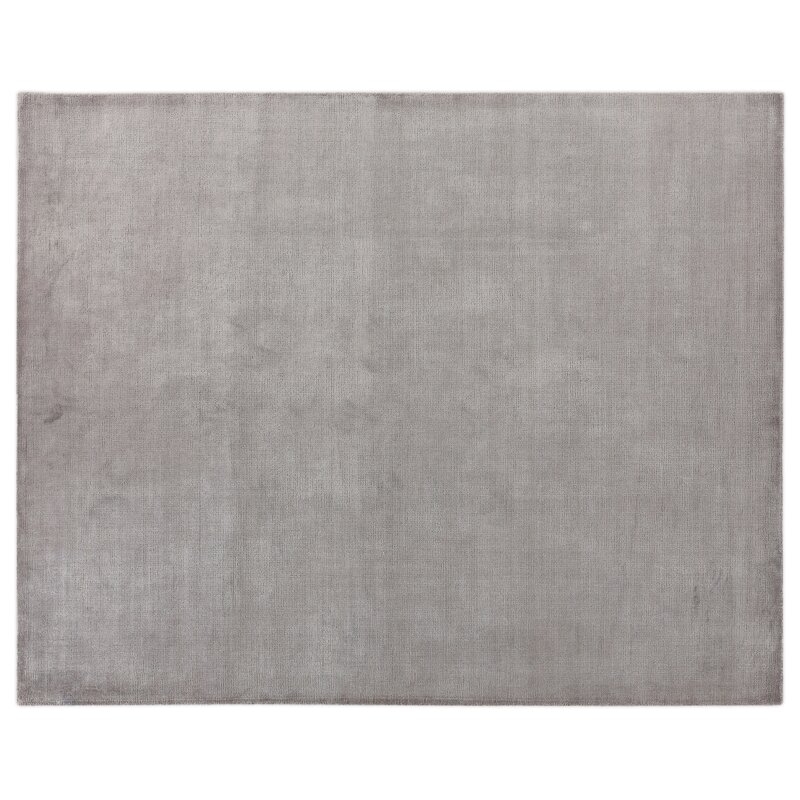 EXQUISITE RUGS Wool Gray/White Area Rug - Image 0