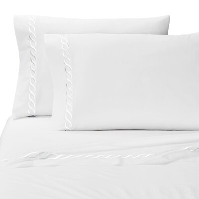 Brenna 300 Thread Count Cotton Blend Percale Pillowcase Case Pack - Image 0