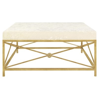 Medallion 45'' Wide Rectangle Cocktail Ottoman with Storage - Image 0