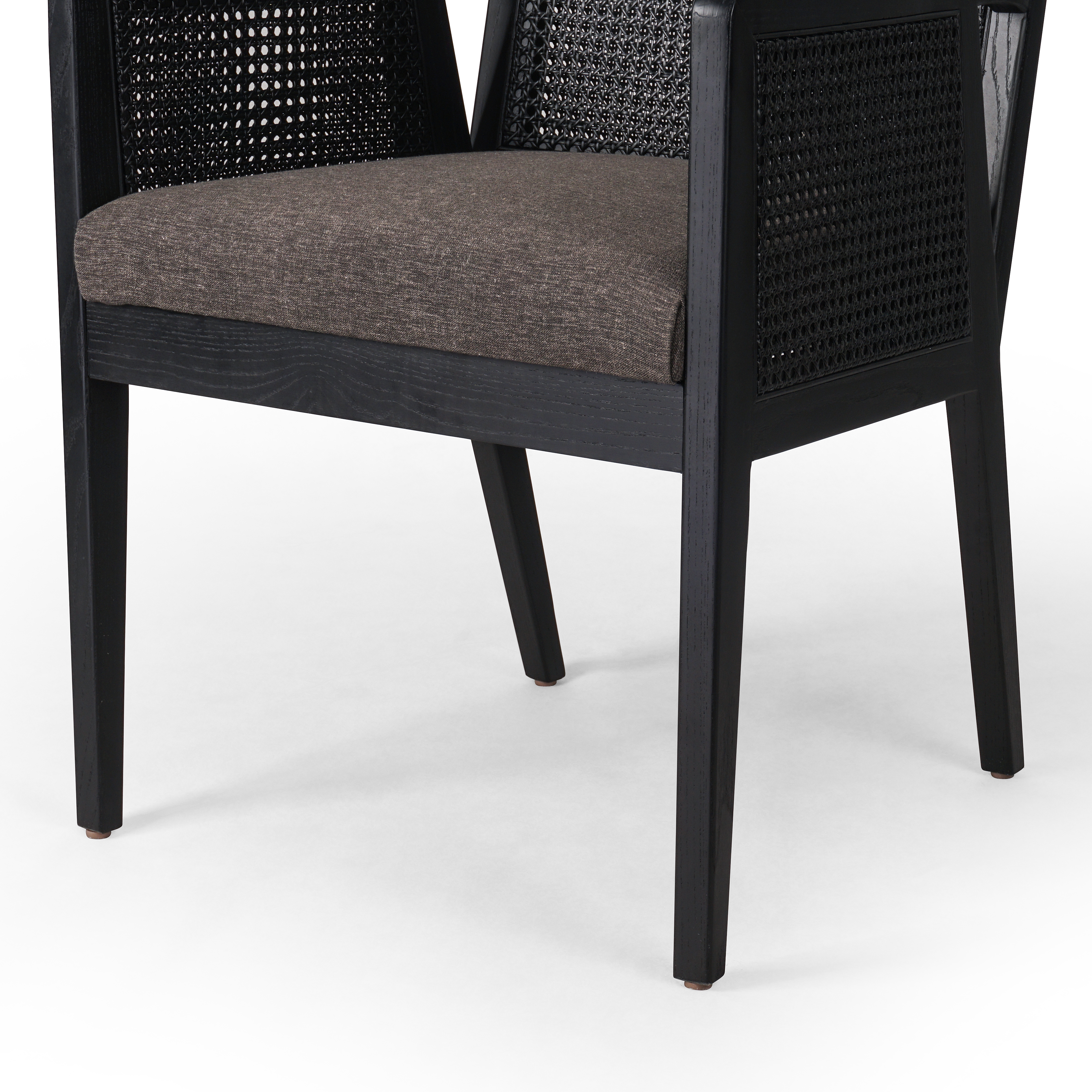 Antonia Dining Arm Chair-Savile Charcoal - Image 8