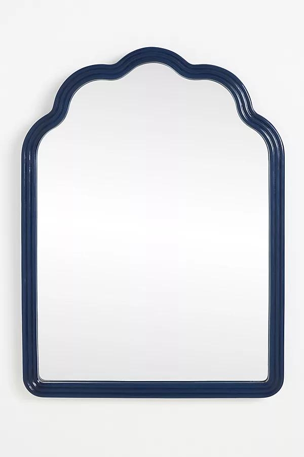 The Clara Scalloped Wood Mirror - Image 0