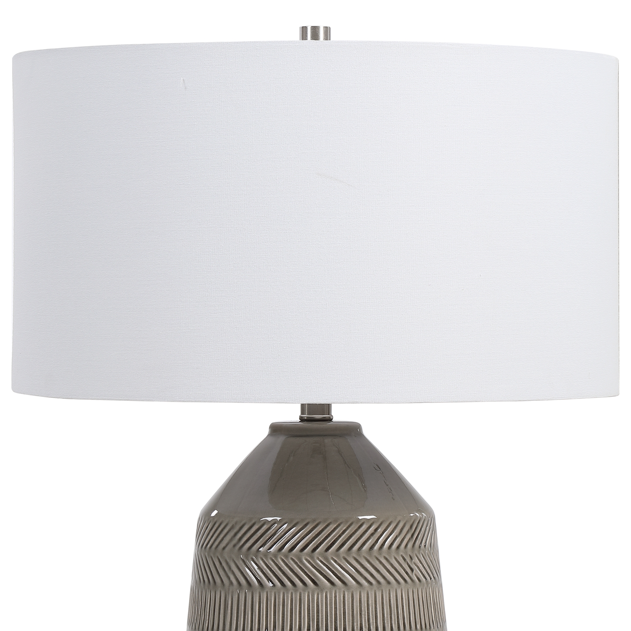 Rewind Gray Table Lamp - Image 4