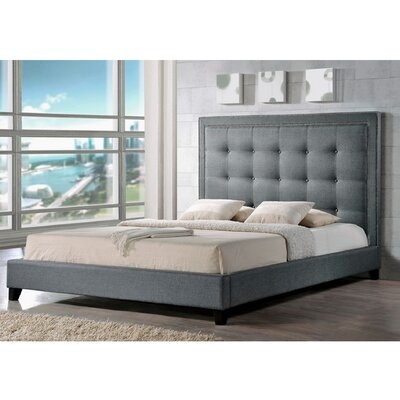 Ailey Tufted Upholstered Platform Bed - Image 0