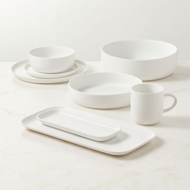 Mori Matte White Mug 16oz - Image 1