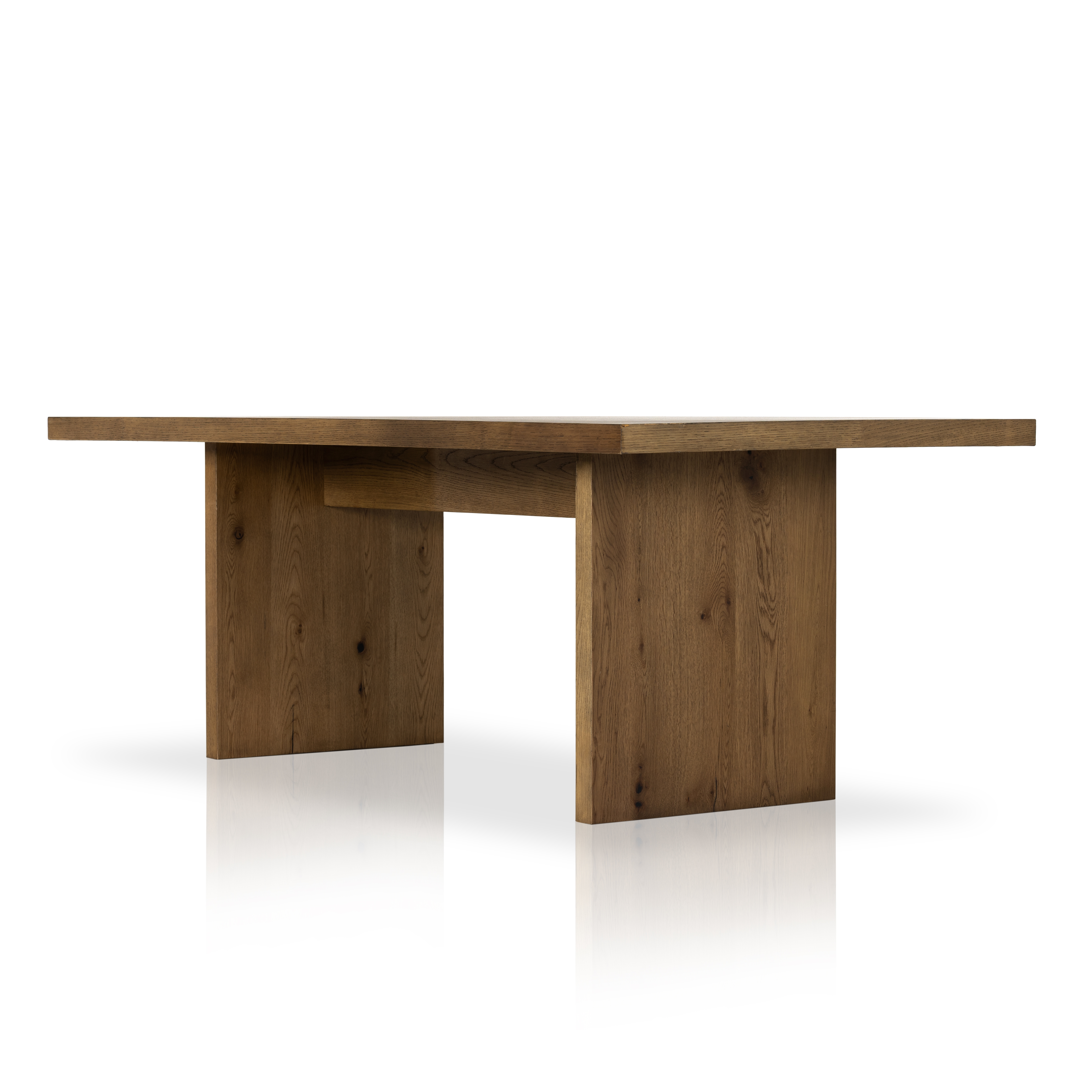 Eaton Dining Table-Amber Oak Resin - Image 3