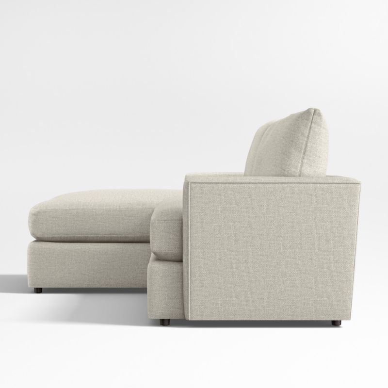 Lounge Classic 2-Piece Sectional Sofa with Double Chaise - Image 3
