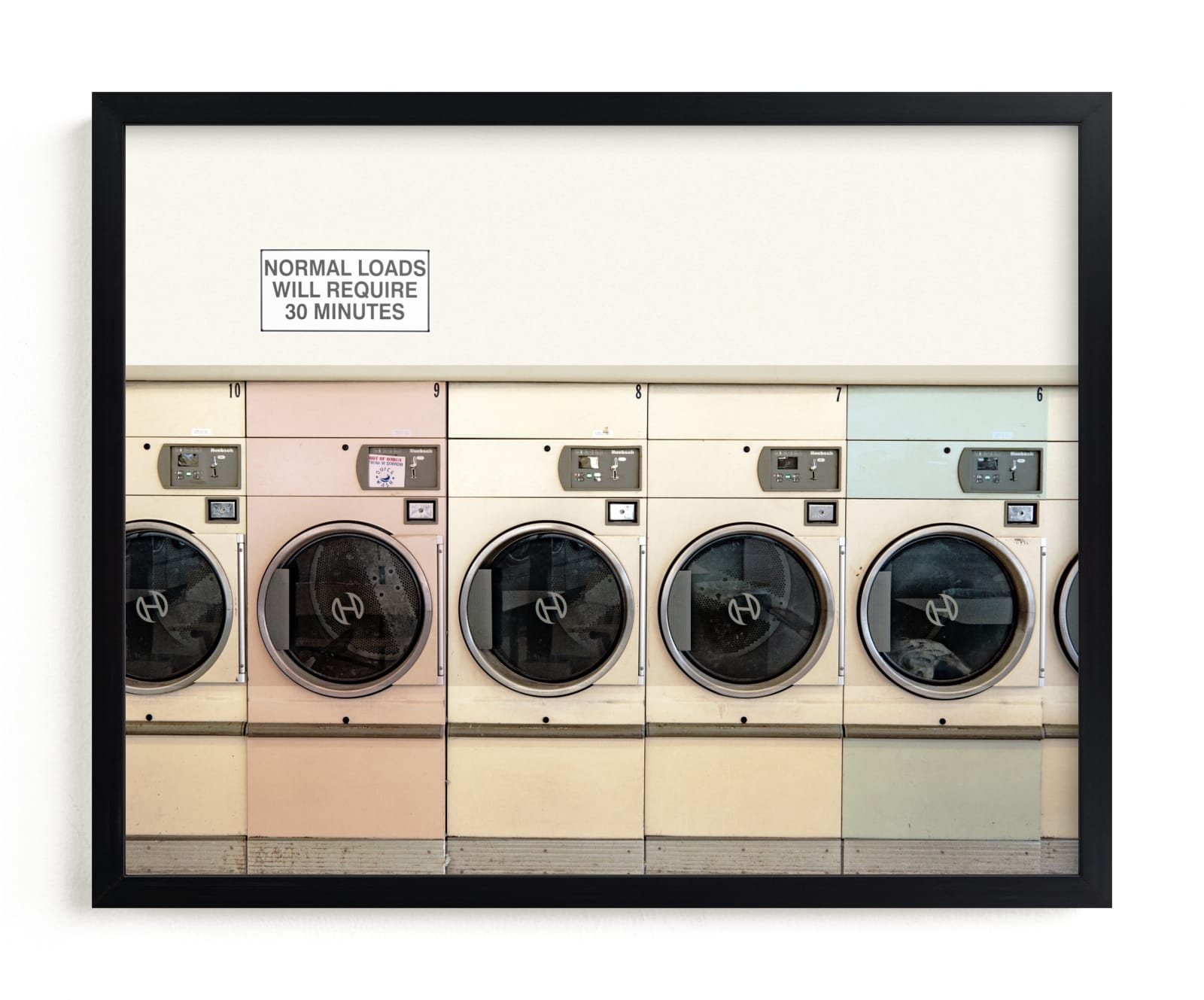 At The Laundromat Open Edition Fine Art Print - Image 0