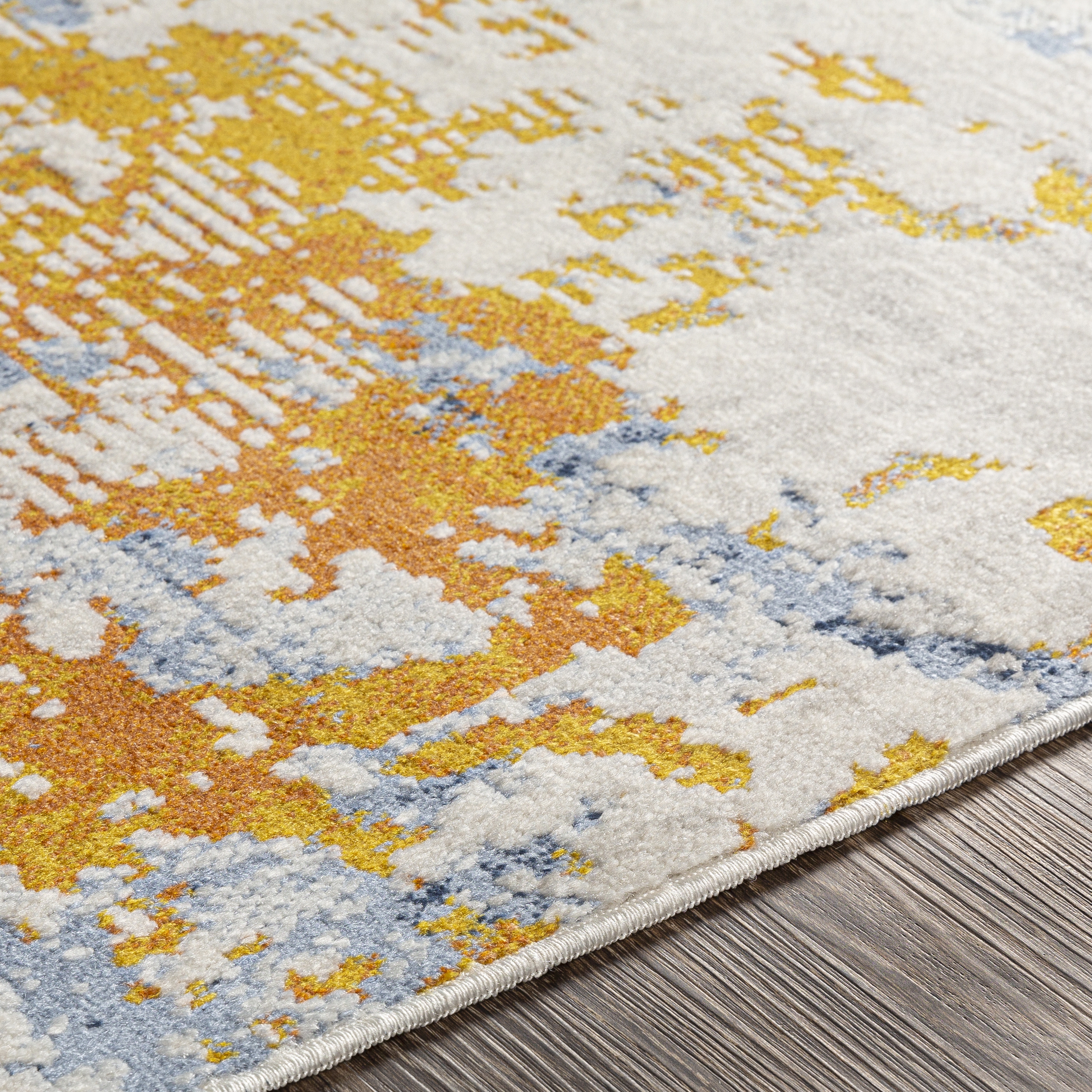 Porto Beige Indoor 2' x 2'11" Machine Woven Rug - Image 3