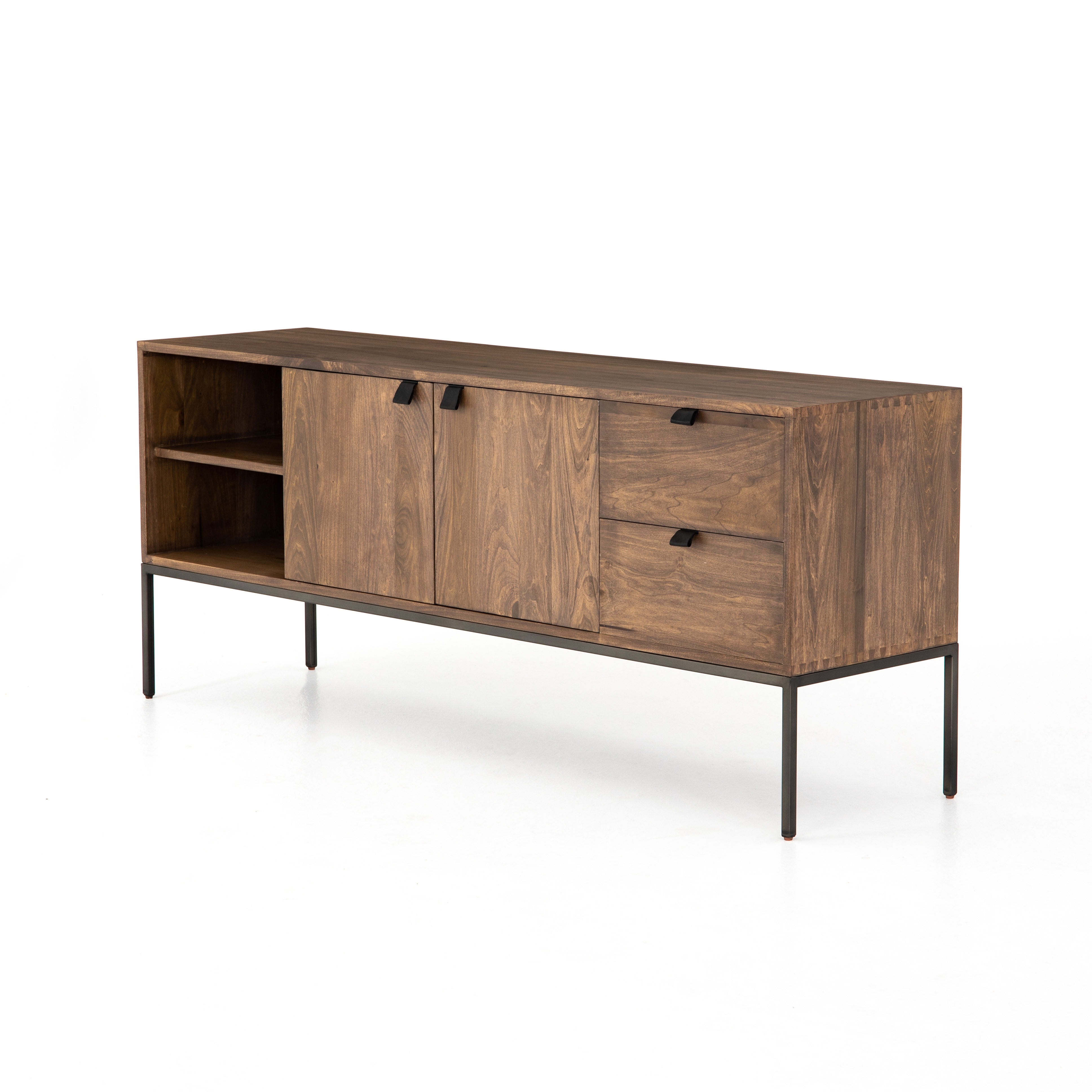 Trey Media Console-Auburn Poplar - Image 1