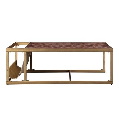 Genevieve Frame Coffee Table with Storage - Image 0
