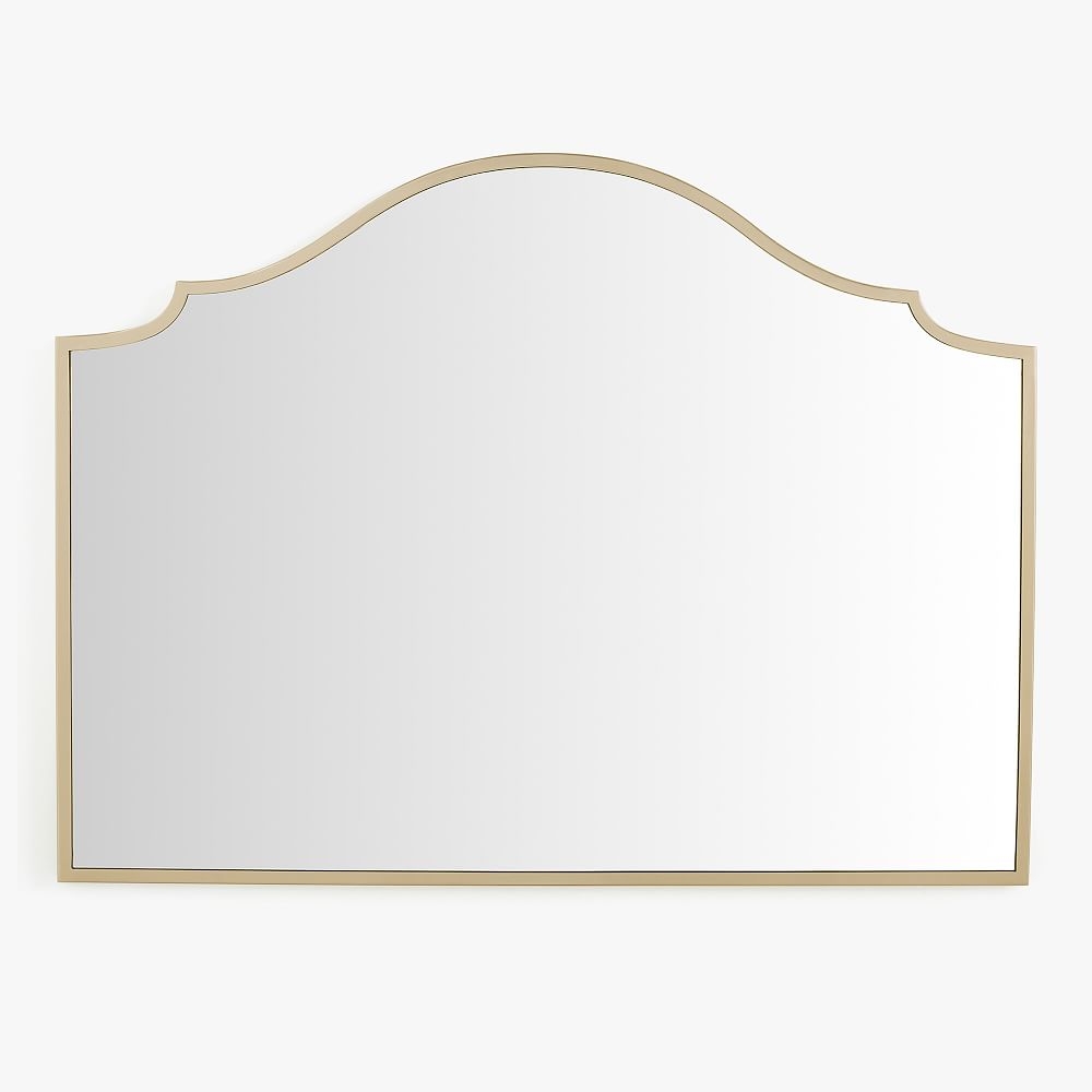 Gold Double Wide Arch Mirror - Image 0