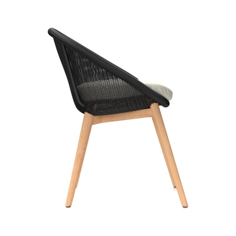 Loon Black Outdoor Dining Chair - Image 3