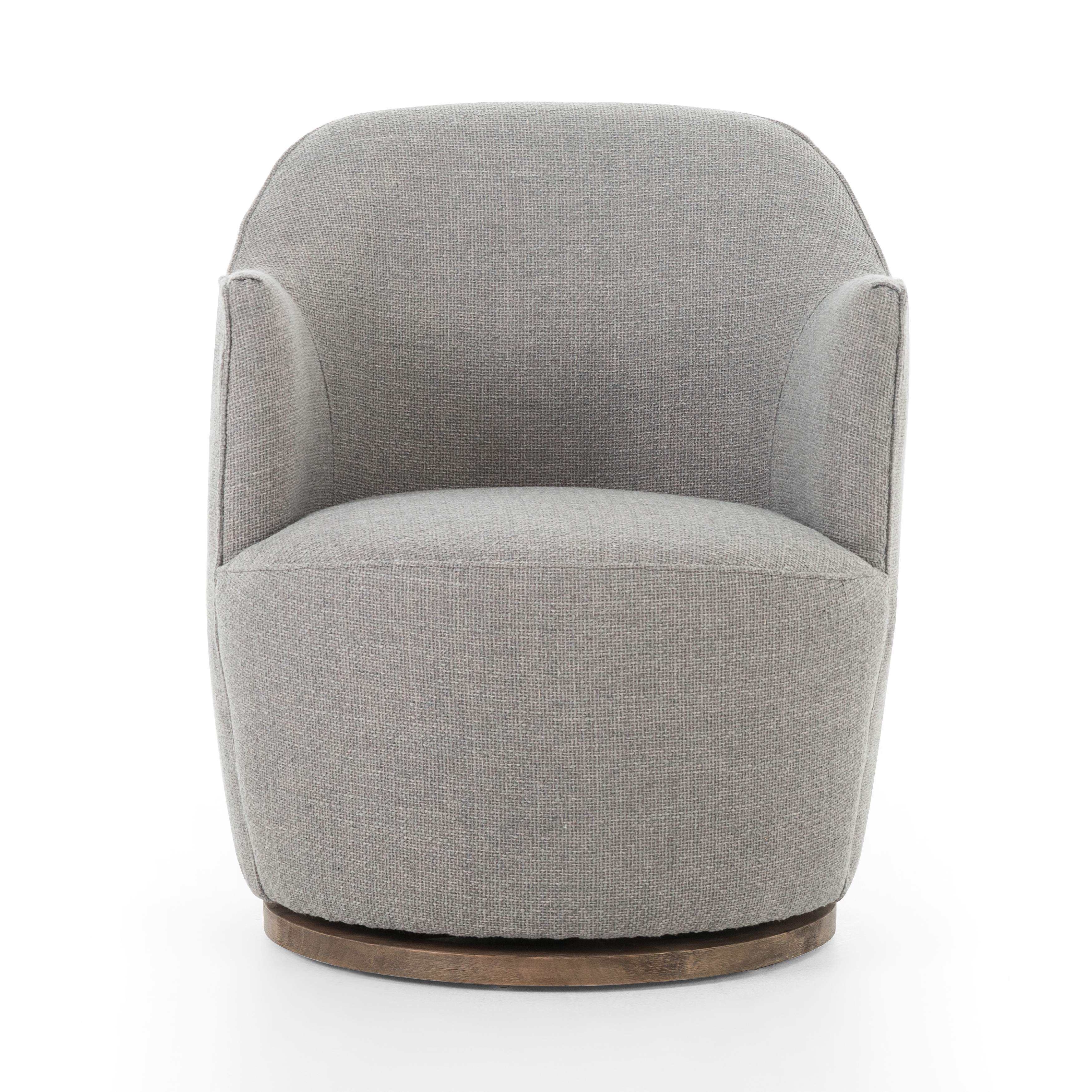 Aurora Swivel Chair-Gibson Silver - Image 2