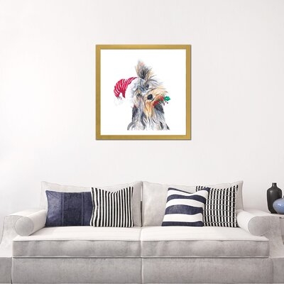 Holiday Dog III by Patricia Pinto - Painting Print - Image 0